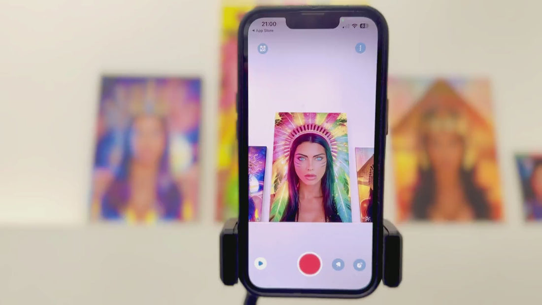 Augmented Reality Demonstration Video with 4 Canvases