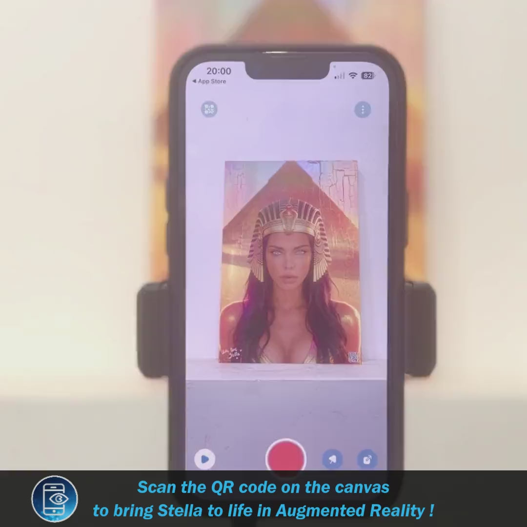 Cleopatra Stella Versini Augmented Reality Demo